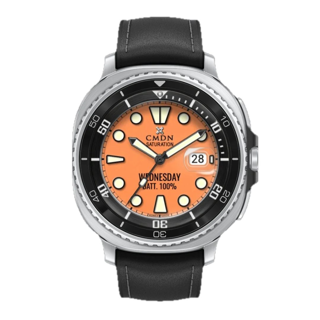 Orange Dive — Orange Dive Watch Face