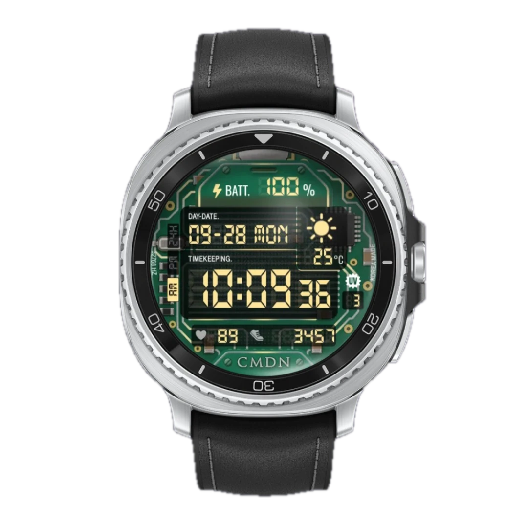 LCD 디지털 04 — LCD Digital Watch Face 04