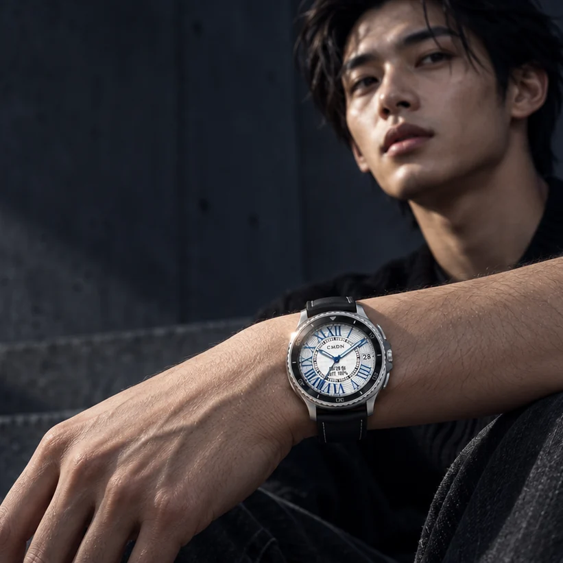 로만 인덱스 드레스 — Roman Numeral Dress Watch Face