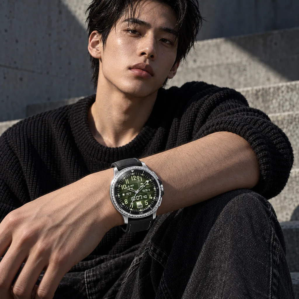 럭셔리 밀리터리 — Luxe Military Watch Face