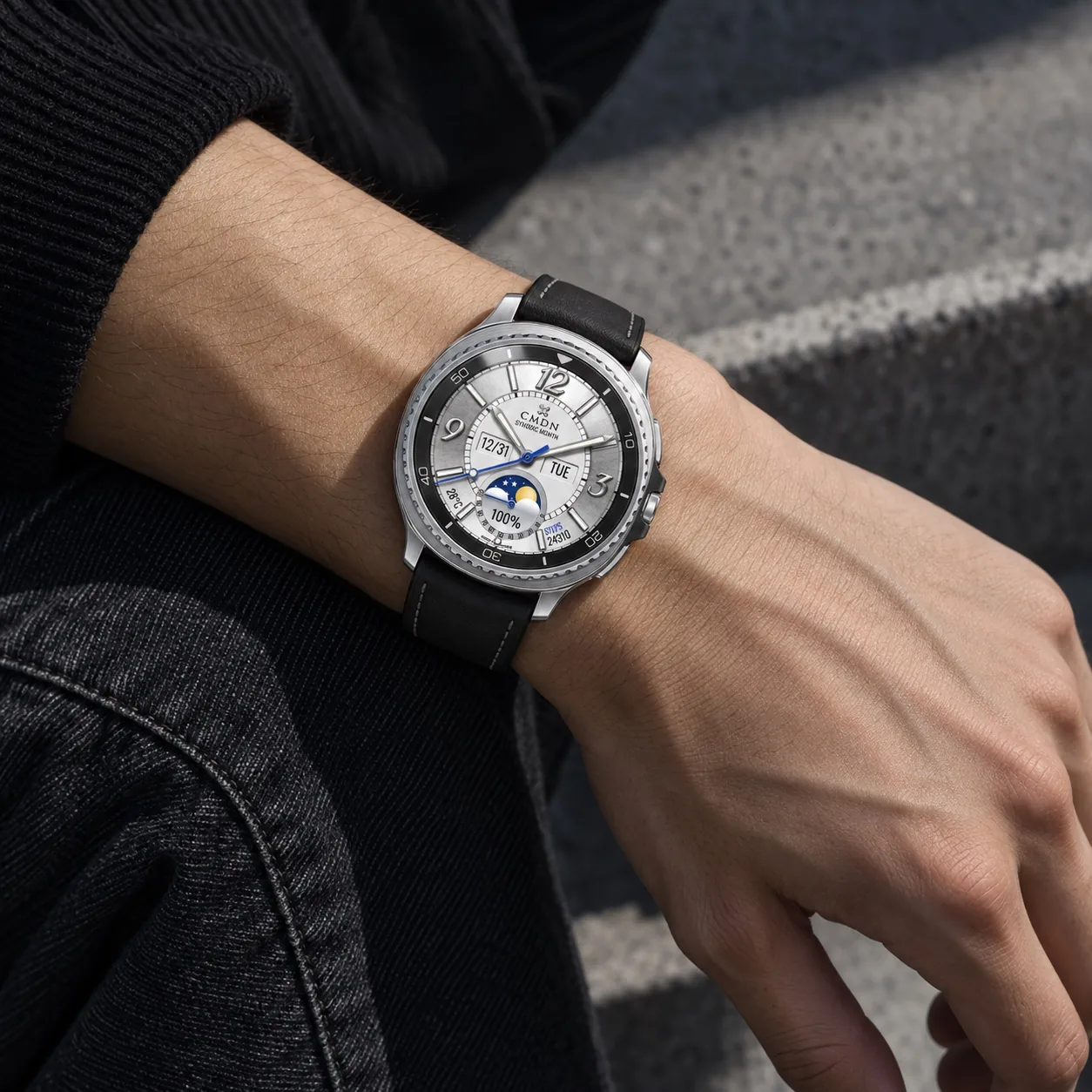 문페이즈 — Moonphase Watch Face