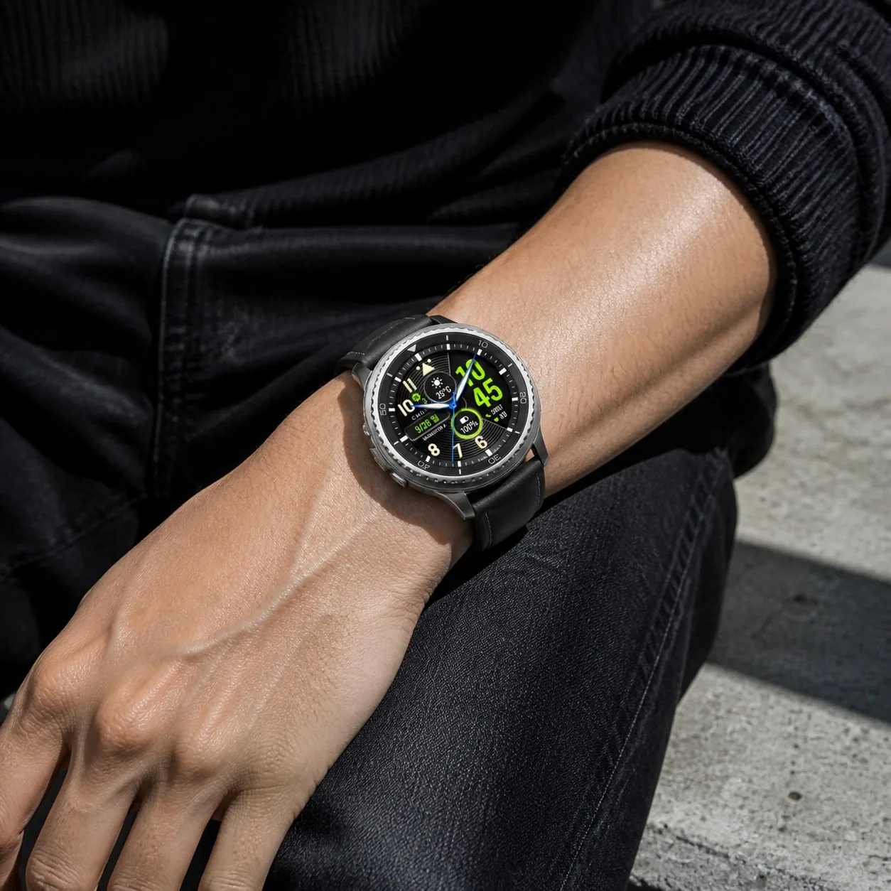 파일럿 디지털 — Digital Pilot Watch Face