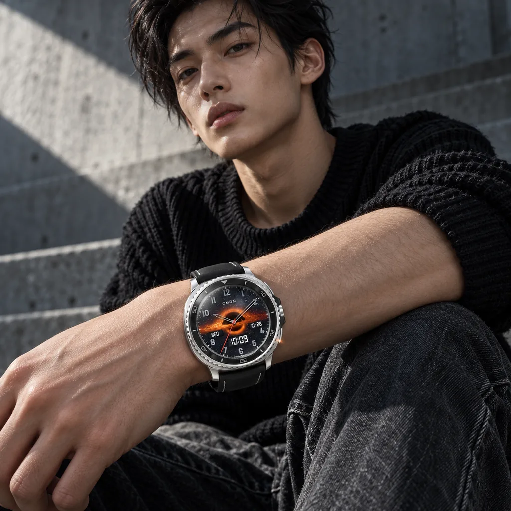 블랙홀 — Black Hole Watch Face